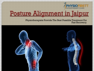 Get The Best Posture Alignment in Jaipur!