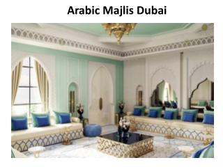 Arabic Majlis Dubai