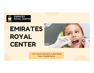 Root canal treatment in abu dhabi