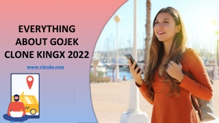Everything about Gojek Clone Kingx 2022