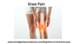 Knee Pain Treatment in Chandigarh
