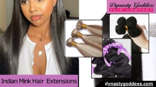 Virgin Indian Mink Hair Extensions- At Only Wholesale Price