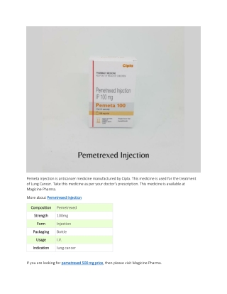 pemetrexed 500 mg price