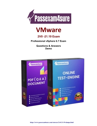 VMware  2V0-21.19 Exam - All You Need to Know - PassExam4Sure