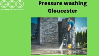 pressure washing Gloucester
