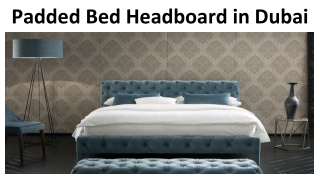 Padded Bed Headboard in Dubai