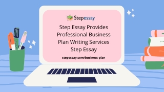 Step Essay Provides Professional Business Plan Writing Services - Step Essay