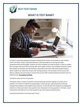 Accounting Test Bank - Buy-test-bank