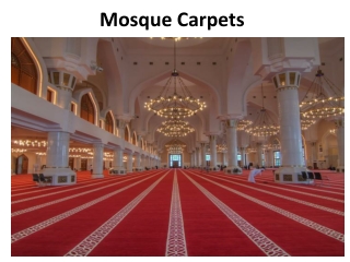 Mosque Carpets