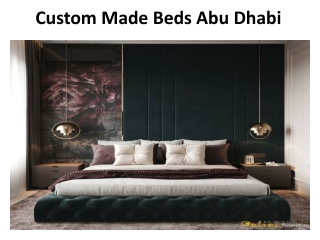 Custom Made Beds Abu Dhabi