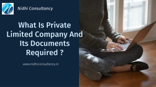 What Is Private Limited Company And Its Documents Required ?