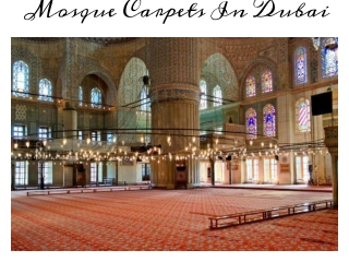 Mosque Carpet Dubai