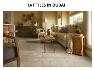 LVT TILES IN DUBAI