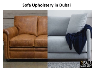 Sofa Upholstery in Dubai