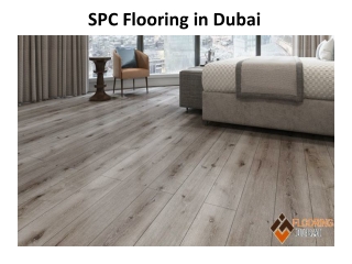 SPC Flooring in Dubai