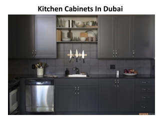 Kitchen Cabinets in Dubai
