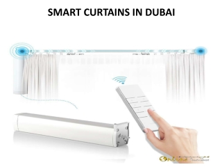 SMART CURTAINS IN DUBAI