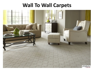 Wall To Wall Carpets