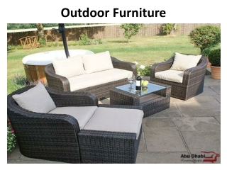 Outdoor Furniture