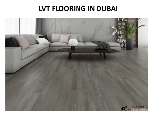 LVT FLOORING IN DUBAI