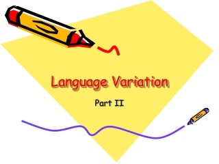 Language Variation