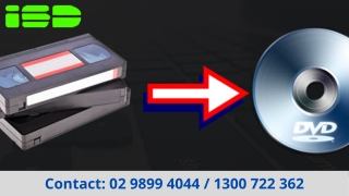 Convert The Tapes To DVD