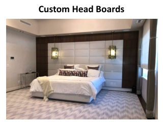 Custom Head Boards