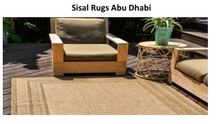 Sisal Rugs Abu Dhabi