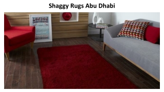 Shaggy Rugs Abu Dhabi