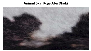 Animal Skin Rugs Abu Dhabi