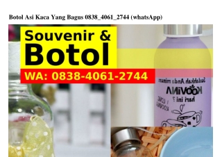Botol Asi Kaca Yang Bagus ౦838.Ꮞ౦Ϭ1.27ᏎᏎ[WA]