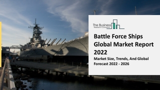 Global Battle Force Ships Market Competitive Strategies And Forecasts To 2031
