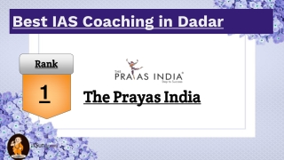 Top IAS Coaching in Dadar