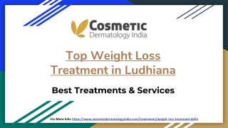 Top Weight Loss Treatment in Ludhiana