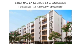 Birla Navya 3 Bhk Apartments, Birla Navya 3 Bhk With Basement Price, 9958959599