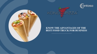 Advantages of the Best Food Truck