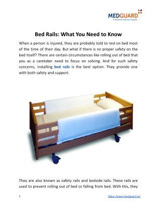 Bed Rails_ What You Need to Know