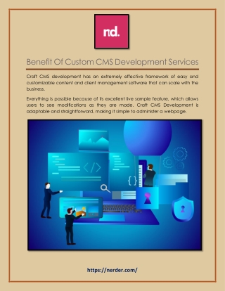 Benefit Of Custom CMS Development Services