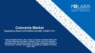 Colorants Market | PMR