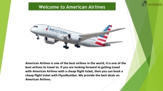 Huge Discounts on American Airlines Flight Booking- 866-579-8033