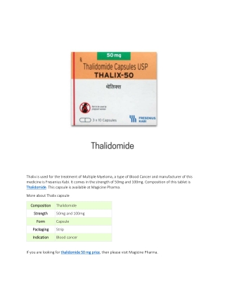 Thalidomide