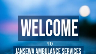 Advanced Ambulance Service in Khidirpur and Tapasya by Jansewa