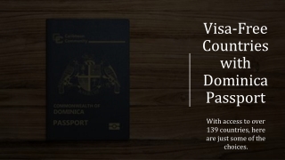 Dominica Passport countries