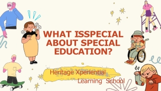 What is special about special education?