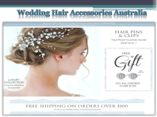 Wedding Hair Accessories Australia