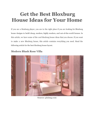 _Get the Best Bloxburg House Ideas for Your Home