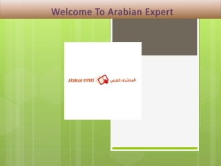 arabianexpert PPT 16