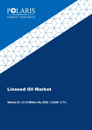 Linseed Oil Market