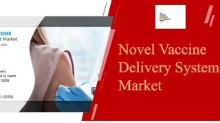 Novel Vaccine Delivery System Market Study