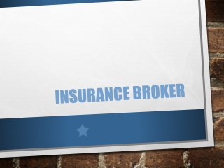 Insurance Broker A Great Career